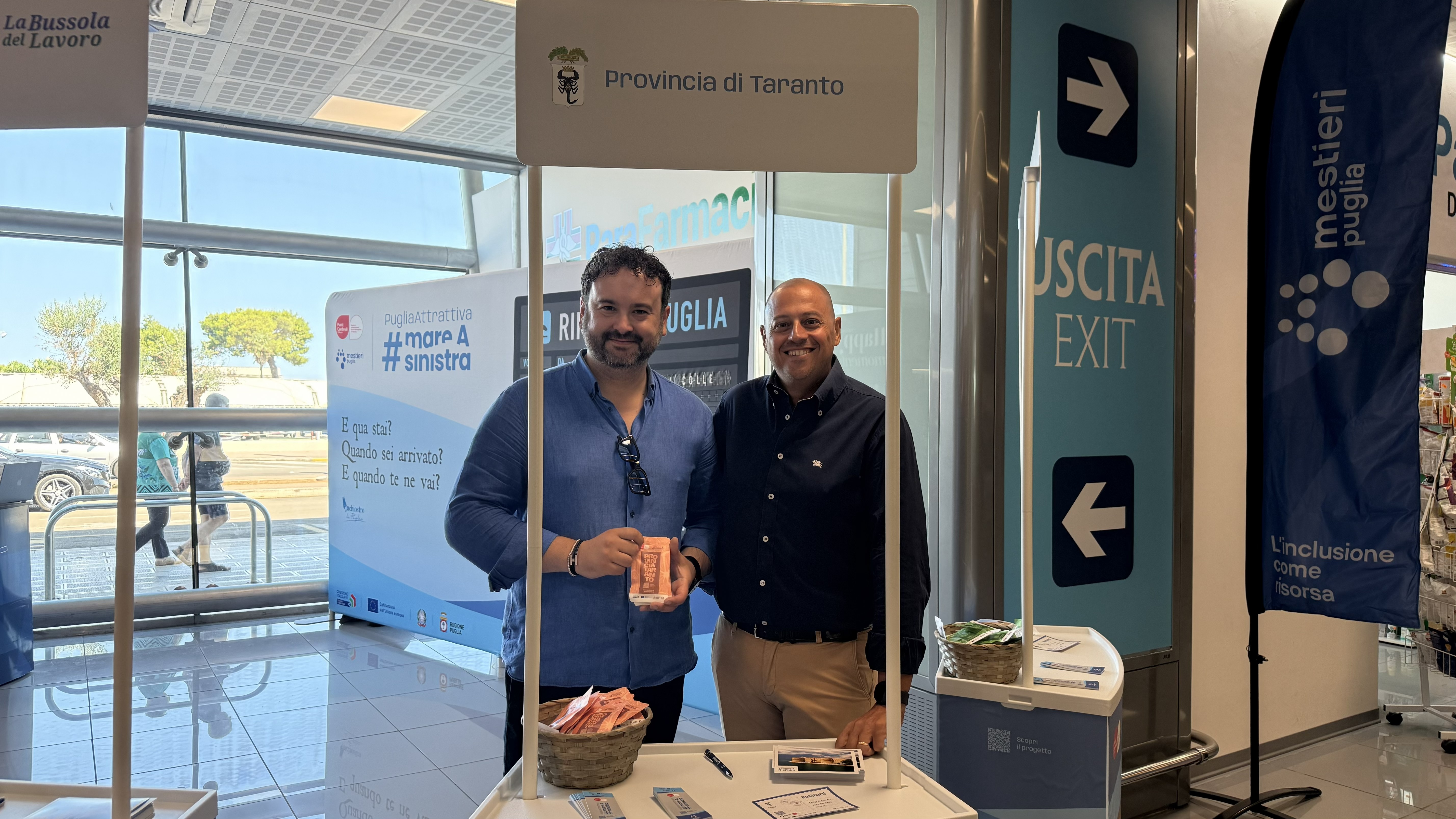 Presentato il progetto Puglia Attrattiva #mareAsinistra