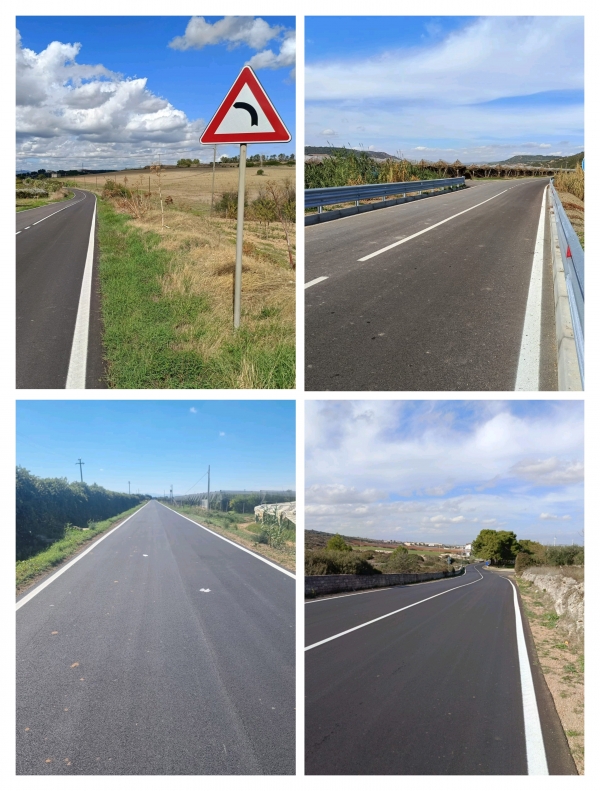 Rifacimento Strade provinciali al confine con la Basilicata