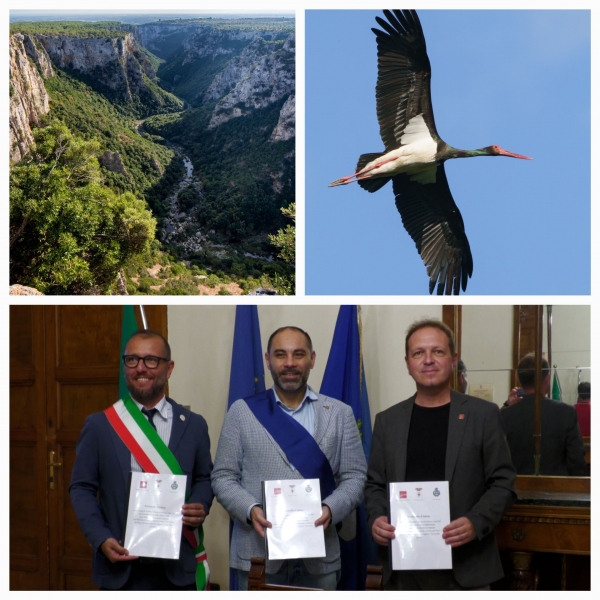 Firmato il Protocollo d’intesa per l’istituzione di una Riserva naturale nell’Oasi di protezione “Gravina di Laterza e del Varco”
