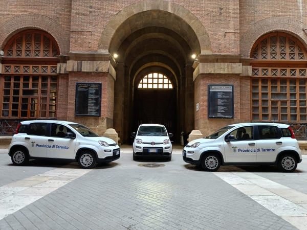 Rinnovo parco auto per la Provincia di Taranto