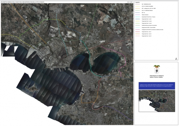 La Provincia di Taranto presenta il masterplan per la viabilità metropolitana di Taranto