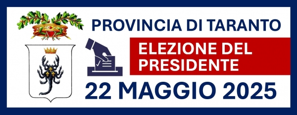 Tre i candidati in lizza per la prossima tornata elettorale alla Provincia di Taranto